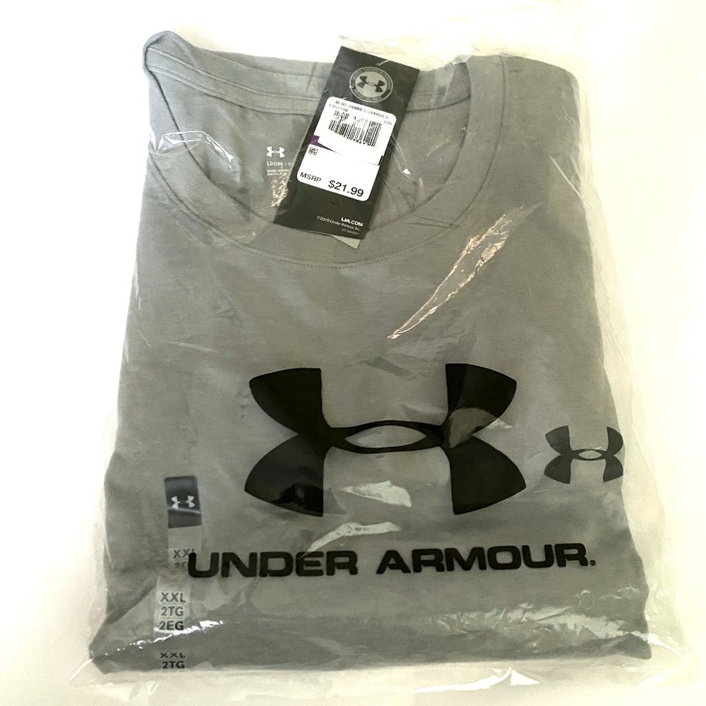 🍃March Sale🍃 Under Armour T-shirt Gray Men’s Size XXL 1352188 035 - Picture 3 of 3